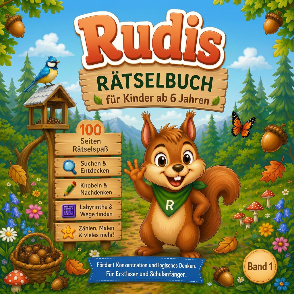 Rudis Rätselbuch Band 1